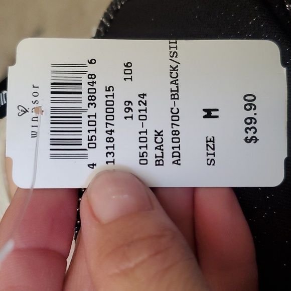 Windsor black and silver dress - Picture 2 of 2